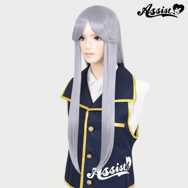 Long Wig with 1 Round Skin Top　Misty NNG-56