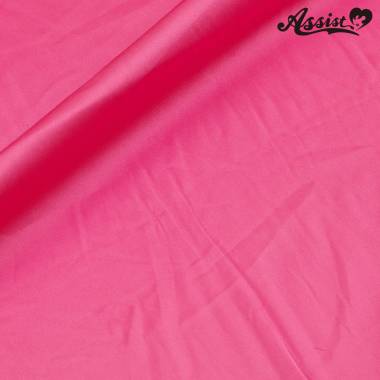 Assist Satin Fabric 125cm Wide X 50cm Pink/red　No.38