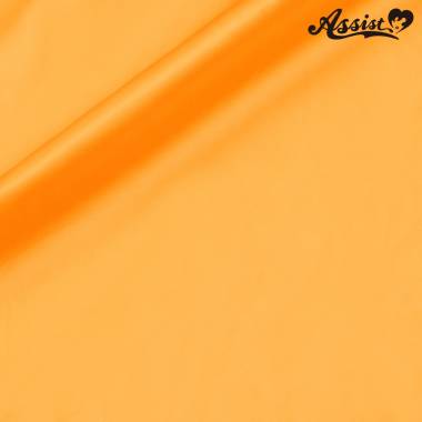 Assist Satin Fabric 125cm Wide X 50cm Yellow/Orange　No.23