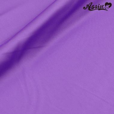 Assist Satin Fabric 125cm Wide X 50cm Purple　No.46