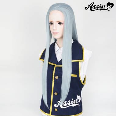 Slick Back Hair Long　Aquamarine NUUA-1