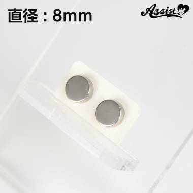 Magnet earrings　Silver