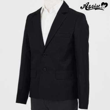 [Easy To Pose] Color Jacket (dual Use) 2 Buttons　Black