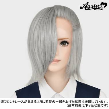 Front Lace Short　Silver NS-15