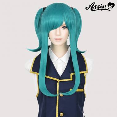 Twin Tail Wig　Turquoise NHM-25