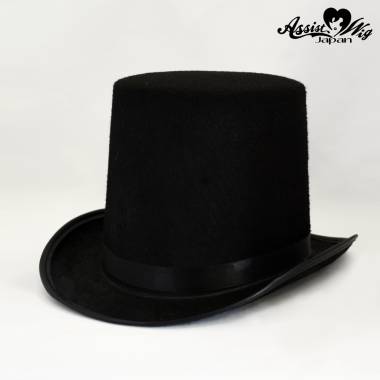 silk hat　Black