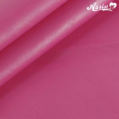 Stretch Synthetic Leather Fabric 135cm Wide X 50cm Pink/Red　No.25