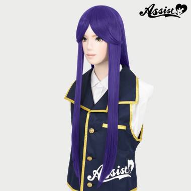 Long Wig with 1 Round Skin Top　Violet NMV-7