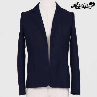Color Jacket With Wide Range of Motion (For Custom)　Navy