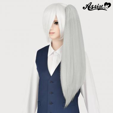 Super Styleable Volume Clip-in Wig　White Silver 60