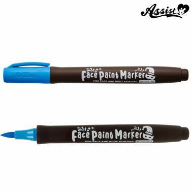 Face paint marker　pastel blue