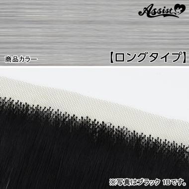 Lace Front Piece Long Type　Half Silver NSD-71