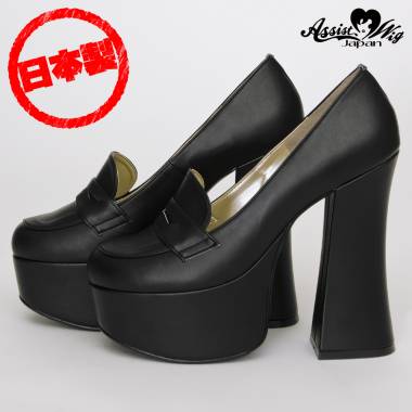 Bottom loafers　Black