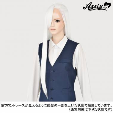 Front Lace Long　White 600