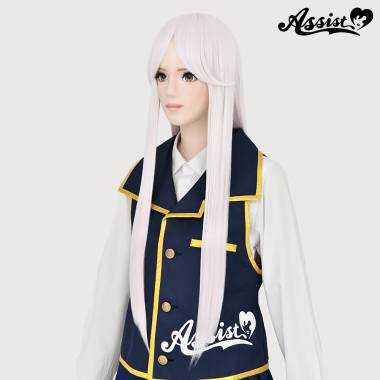 Long Wig with 1 Round Skin Top　Marshmallow Pink NMPI-170