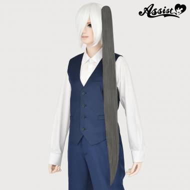 100cm Clip-in Wig　Dark Silver 171