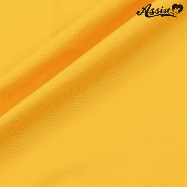 Polyester Gabardine 150cm Wide X 50cm Yellow/Orange　No.27