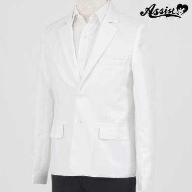 [Easy To Pose] Color Jacket (dual Use) 2 Buttons　White
