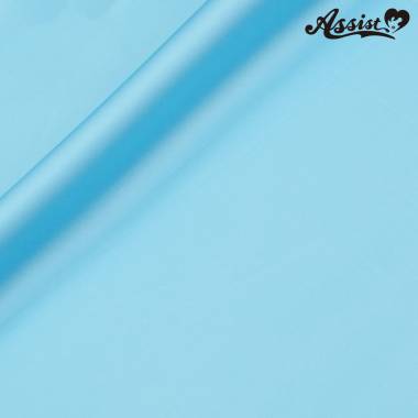 Assist Satin Fabric 125cm Wide X 50cm Blue　No.52