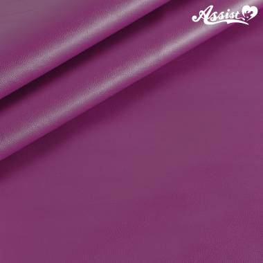 Stretch Synthetic Leather Fabric 135cm Wide X 50cm Purple　No.33