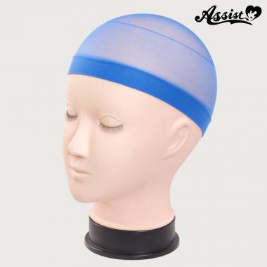 Wig net (swimming cap type)　Blue