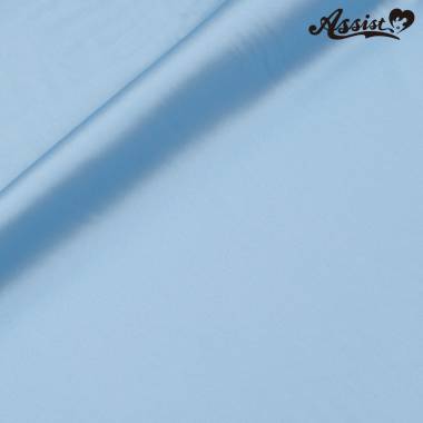 Assist Satin Fabric 125cm Wide X 50cm Blue　No.51