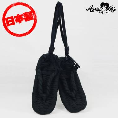 Cloth grass with string　Black