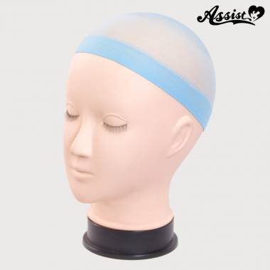 Wig net (swimming cap type)　Light Blue
