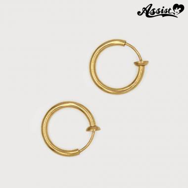 Fake earrings　Gold