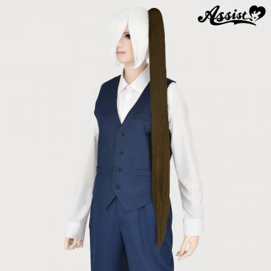 100cm Clip-in Wig　Olive Brown NASY-58