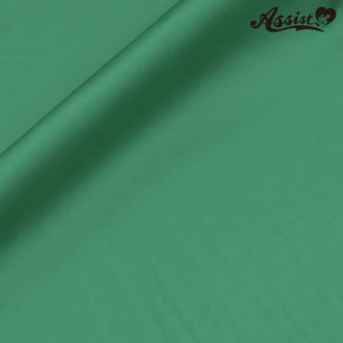 Assist Satin Fabric 125cm Wide X 50cm Green　No.66