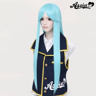 Long Wig with 1 Round Skin Top　Soda Ribbon NSRI-165