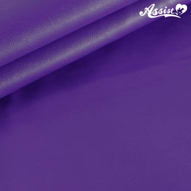 Stretch Synthetic Leather Fabric 135cm Wide X 50cm Purple　No.32