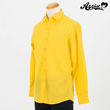 Colored Shirt (men's Style/long Sleeve)　Yellow