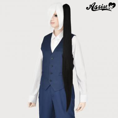 100cm Clip-in Wig　School Black NSCB-94