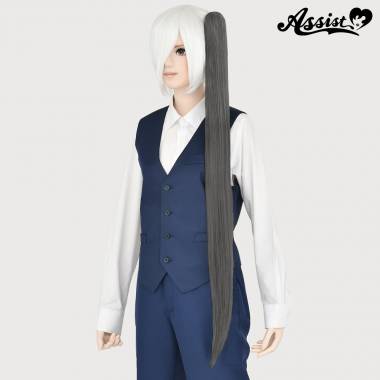 100cm Clip-in Wig　Cool Gray NCG-107