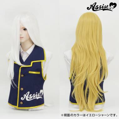 Styleable Wig Long　White 600