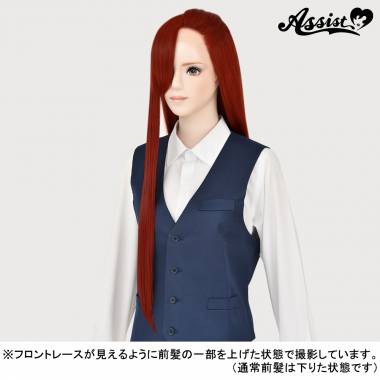 Front Lace Long　Red Orange NOR-33