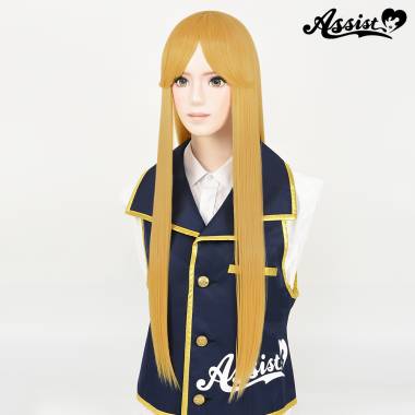 Long Wig with 1 Round Skin Top　Canary NGY-60