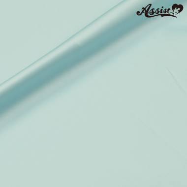 Assist Satin Fabric 125cm Wide X 50cm Green　No.57