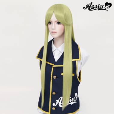 Long Wig with 1 Round Skin Top　Eden Green NEGR-168