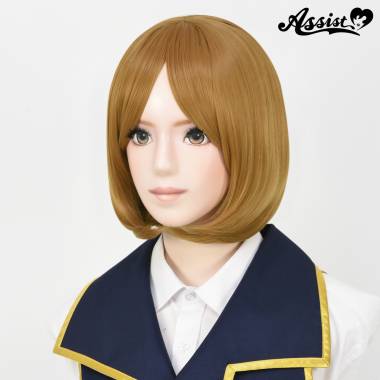 Inward Curls Bob　Brown Gold 26