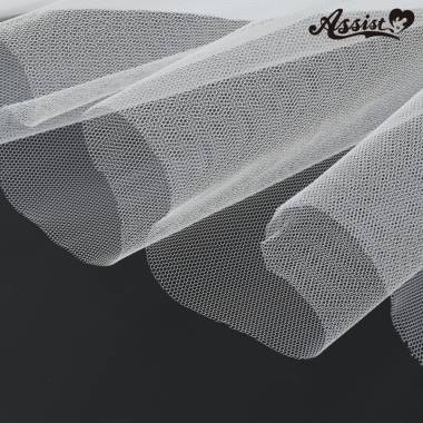 Hard Tulle 130cm Wide X 100cm　white