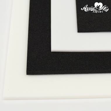 Cosplay modeling board San Perca Soft (L-2500) Black　450 x 450mm