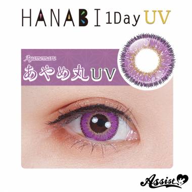 Assist ChouChou HANABI 1Day [UV] Renewal Version 6 Pieces Per Box　Ayamemaru UV